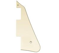 Musiclily LP Guitar Pickguard Scratch Plate for USA Les Paul Modern Style Electric Guitar,3Ply Cream