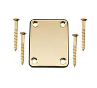 Musiclily Metal Guitar Neck Plate for Fender Stratocaster Telecaster E
