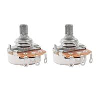 Musiclily Metric Full Size 15mm Split Shaft Pots B250K Guitar Potentiometers (2 Pieces)