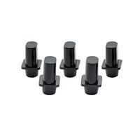 Musiclily Metric Tele Top Hat Switch Tips for Import Squire Tele Style Electric Guitar, Black (5 Pieces)