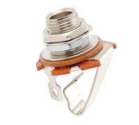 Musiclily Pro 1/4 inch Mono Output Jack Socket 2-Contact for Electric Guitar and Bass, Nickel