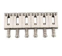 Musiclily Pro 10.8mm Modern Guitar Tremolo Bridge Saddles, Raw Color 6 Pcs