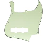 Musiclily Pro 10 Hole J Bass Pickguard 3Ply Mint Green | for Fender American/Mexican Made Standard Jazz Bass