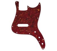 Musiclily Pro 11-Hole Bass Pickguard for Squier Sonic Bronco Bass, 4Ply Vintage Tortoise