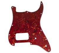 Musiclily Pro 11-Hole ST Guitar Pickguard for Squier Sonic Strat HT H Electric Guitar, 4ply Vintage Tortoise