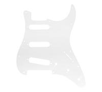 Musiclily Pro 11-Hole ST Guitar Pickguard for Squier Sonic Strat SSS Electric Guitar, Transparent