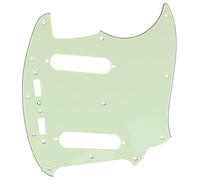 Musiclily Pro 12-Hole Guitar Pickguard for JPN Fender Japan Mustang, 3Ply Mint Green