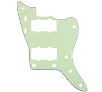 Musiclily Pro 13-Hole 65 60s Vintage Guitar Pickguard for Fender American Jazzmaster, 3Ply Mint Green