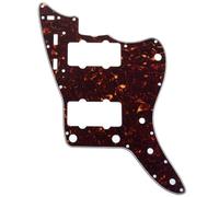 Musiclily Pro 13-Hole 65 60s Vintage Guitar Pickguard for Fender American Jazzmaster, 4Ply Tortoise Shell