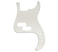 Musiclily Pro 13-Hole Bass Pickguard for SQ Affinity PJ Precision Bass, 3Ply Aged White