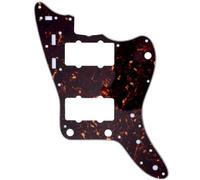 Musiclily Pro 13-Hole Guitar Pickguard for JPN Made Fender Japan Jazzmaster, 4Ply Tortoise