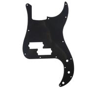 Musiclily Pro 13 Hole P Bass Pickguard 1Ply Black | for Fender American/ Mexican Standard Precision Bass