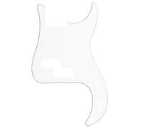 Musiclily Pro 13 Hole P Bass Pickguard 3Ply White | for Fender American/ Mexican Standard Precision Bass