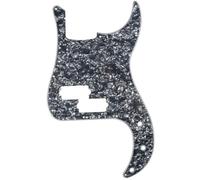 Musiclily Pro 13 Hole P Bass Pickguard 4Ply Black Pearl | for Fender American/ Mexican Standard Precision Bass