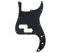 Musiclily Pro 13 Hole PB Pickguard for Standard Precision Bass 3Ply Black | for Fender American/ Mexican Style