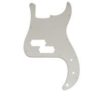 Musiclily Pro 13-Hole Pickguard for Squier Precision Bass 3Ply Aged White | for Sonic