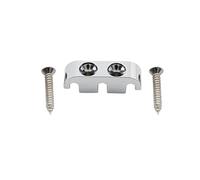 Musiclily Pro 25mm Brass Bass String Guide Retainer Tree for 5-String Electric Bass, Chrome