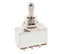 Musiclily Pro 3-Way Full Metal Box Style Pickup Selector Toggle Switch for Electric Guitar, Chrome