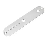 Musiclily Pro 32mm Steel Control Plate for Tele Style Electric Guitar, Chrome