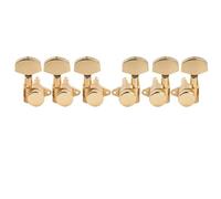 Musiclily Pro 3R3L Guitar Locking Tuners Tuning Pegs Keys Machine Heads Set for Epiphone Les Paul Style, Gold
