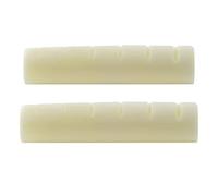 Musiclily Pro 43.99mm Electric and Acoustic Guitar Bone Nut for 6 String Epiphone Pre-2014, Ivory(Set of 2)