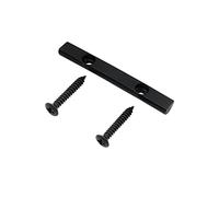 Musiclily Pro 43mm Brass Bass String Retainer Bar for 4-String Electric Bass, Black