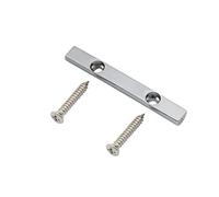 Musiclily Pro 43mm Brass Bass String Retainer Bar for 4-String Electric Bass, Chrome