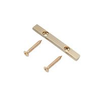 Musiclily Pro 43mm Brass Bass String Retainer Bar for 4-String Electric Bass, Gold