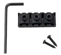 Musiclily Pro 43mm Electric Guitar String Locking Nut, Black | for Floyd Rose Tremolo Bridge
