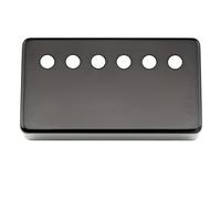 Musiclily Pro 49.2mm Nickel Silver Alloy Humbucker Pickup Cover for American made Electric Guitar, Black