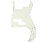 Musiclily Pro 5-String 13-Hole Contemporary P Bass Pickguard for Fender American Precision Bass, 3Ply Ivory
