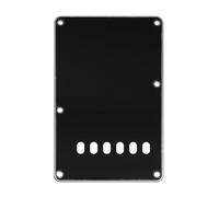 Musiclily Pro 6-Hole Guitar Trem Back Plate Tremolo Cover 3Ply Black | for Yamaha PAC112V and PAC012 HSS Electric Guitar