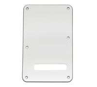 Musiclily Pro 6-Hole ST Backplate for Squier Sonic HSS Guitar 3Ply White