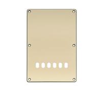 Musiclily Pro 6-Hole ST Backplate for Tagima TG-530 Strat Guitar 3Ply Cream | for SSS 10-Hole Pickguard Electric Guitar