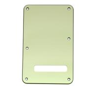 Musiclily Pro 6-Hole ST Guitar Backplate for Squier Sonic Strat HSS Electric Guitar, 3ply Mint Green