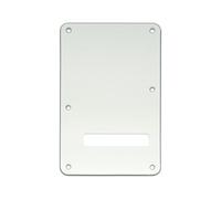 Musiclily Pro 6-Hole ST Guitar Backplate for Squier Sonic Strat SSS Electric Guitar, 3ply Aged White