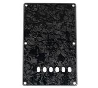 Musiclily Pro 6-Hole ST Guitar Backplate for Tagima TG-530 4Ply Black Pearl | for Strat Style SSS 11-Hole Pickguard Electric Guitar