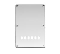 Musiclily Pro 6-Hole ST Guitar Backplate for Tagima TG-530 Strat Style SSS 10-Hole Pickguard Electric Guitar, 3ply White