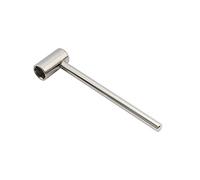 Musiclily Pro 7mm Hex Box Wrench Guitar Truss Rod Adjustment Wrench, Nickel
