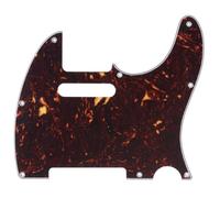 Musiclily Pro 8-Hole Guitar Tele Pickguard for JPN Made Fender Japan Telecaster, 4Ply Tortoise Shell