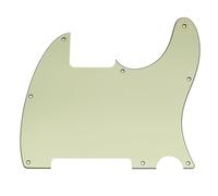 Musiclily Pro 8-Hole Pickguard for Squier Esquire H Guitar 3Ply Mint Green | for Sonic