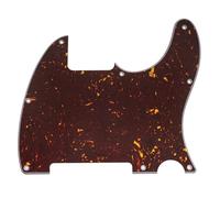 Musiclily Pro 8-Hole Pickguard for Squier H Guitar 4Ply Tortoise Shell