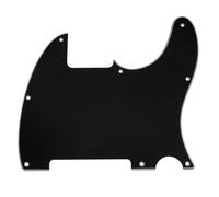 Musiclily Pro 8-Hole Pickguard for Squier Sonic Esquire H Guitar 3Ply Black