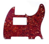 Musiclily Pro 8 Hole TL Guitar Pickguard Humbucker HH 4Ply Vintage Tortoise | for USA/Mexican Made Fender Standard Tele Modern Style