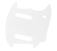 Musiclily Pro 9-Hole Guitar Pickguard for Squier Sonic Mustang SS Electric Guitar, Transparent