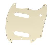 Musiclily Pro 9-Hole Pickguard for Squier Sonic Mustang Guitar 3Ply Cream | SS