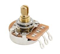 Musiclily Pro HD A1M Pot Brass Metric Split Short Shaft 6.5mm Audio Taper Potentiometer for Electric Guitar Bass