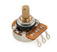 Musiclily Pro HD A1M Pot Brass Solid Short Shaft 1/4 Inch Audio Taper Potentiometer for Electric Guitar Bass