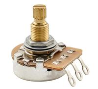 Musiclily Pro HD A25K Full Brass Metric Coarse 18-Spline Split Shaft Pot Audio Taper Potentiometer for Electric Guitar Bass