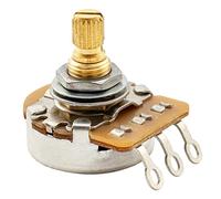 Musiclily Pro HD B250K Full Brass Metric Coarse 18-Spline Split Short Shaft Pot Linear Taper Potentiometer for Electric Guitar Bass